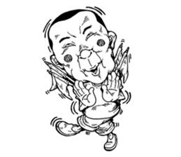 Crazy A-Wei sticker #9215825