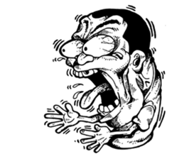 Crazy A-Wei sticker #9215838