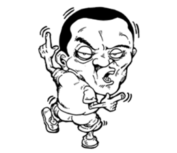 Crazy A-Wei sticker #9215839