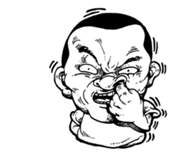 Crazy A-Wei sticker #9215840