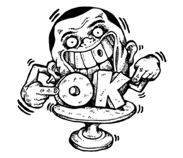 Crazy A-Wei sticker #9215841