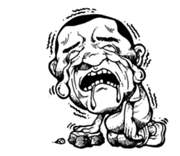 Crazy A-Wei sticker #9215842