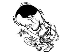 Crazy A-Wei sticker #9215845