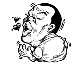 Crazy A-Wei sticker #9215846