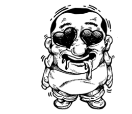 Crazy A-Wei sticker #9215850