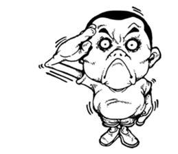 Crazy A-Wei sticker #9215854