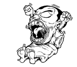 Crazy A-Wei sticker #9215860