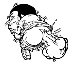 Crazy A-Wei sticker #9215862