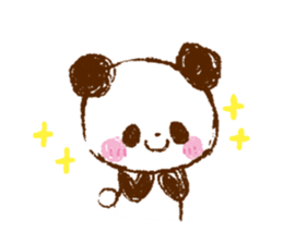 happy new year animals with panda sticker #9215930