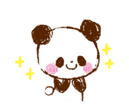 happy new year animals with panda sticker #9215930