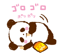 happy new year animals with panda sticker #9215932