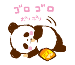 happy new year animals with panda sticker #9215932