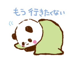 happy new year animals with panda sticker #9215933