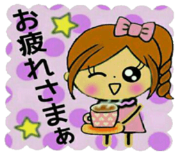 Aim The girl power UP 2 sticker #9216637