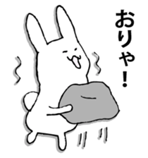 Rabbit of fairy tale talk 2 sticker #9216720