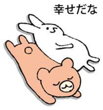 Rabbit of fairy tale talk 2 sticker #9216731