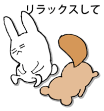 Rabbit of fairy tale talk 2 sticker #9216741