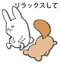 Rabbit of fairy tale talk 2 sticker #9216741