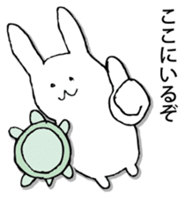 Rabbit of fairy tale talk 2 sticker #9216750