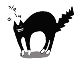 White dog  Sox cat sticker #9217097