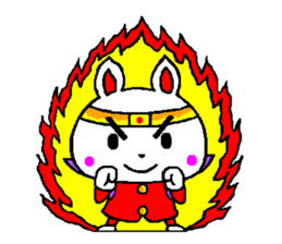 passion rabbit sticker #9217352