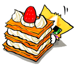 sweets-cat mi-nyan sticker #9217528