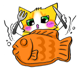 sweets-cat mi-nyan sticker #9217538