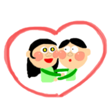 Circle & Circle girls sticker #9217861