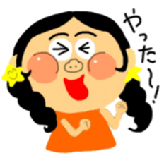 Circle & Circle girls sticker #9217862