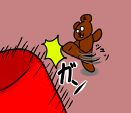 Daily life of the okkuma and ten3 sticker #9217904