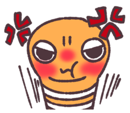 Cute and pretty spotted garden eel sticker #9218121