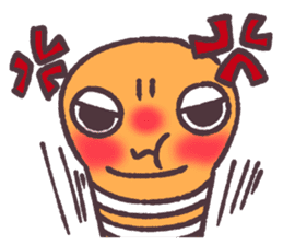 Cute and pretty spotted garden eel sticker #9218121