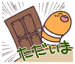 Cute and pretty spotted garden eel sticker #9218136