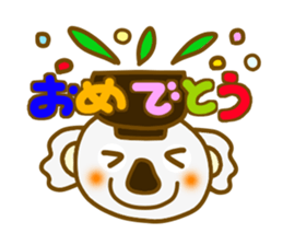 Bowl Koala sticker #9218321