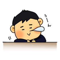 Funeral director mr.Mameo2 sticker #9218398