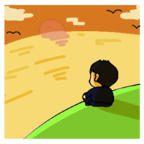 Funeral director mr.Mameo2 sticker #9218423