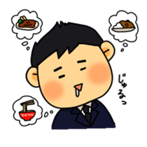 Funeral director mr.Mameo2 sticker #9218424