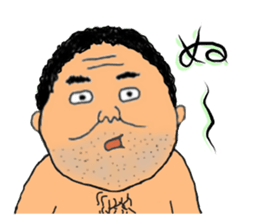 Mr. Gentoku's family2 sticker #9218435