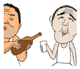 Mr. Gentoku's family2 sticker #9218444