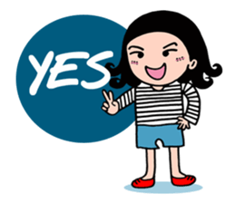 Pubabe easy chat sticker #9218833