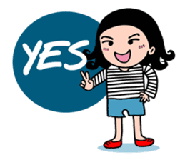 Pubabe easy chat sticker #9218833