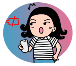 Pubabe easy chat sticker #9218849