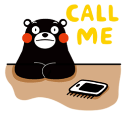 Kuma-mon (Useful stickers) sticker #9219048