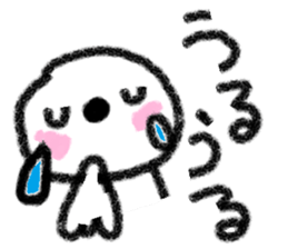 Japanese sweets daifuku-chan sticker #9219337