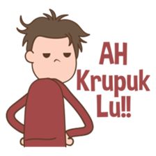 Cowok unik sticker #9219429