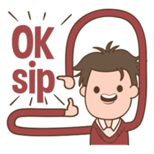 Cowok unik sticker #9219431