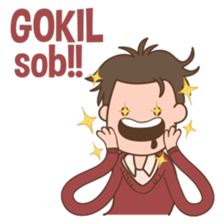 Cowok unik sticker #9219441