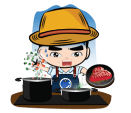 Chef PonG sticker #9219686