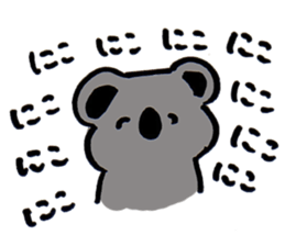 Insolent koala sticker #9219891