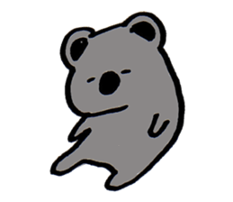 Insolent koala sticker #9219897